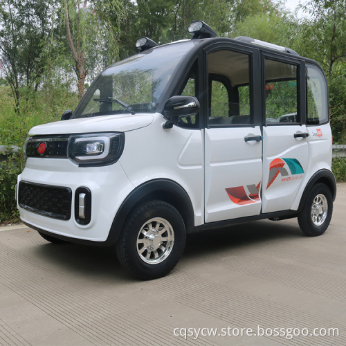 Four wheel electric vehicle New small household new energy vehicle Women's gasoline electric dual-use adult battery car